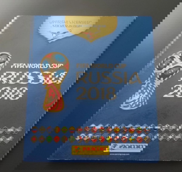Panini Album World Cup 2018