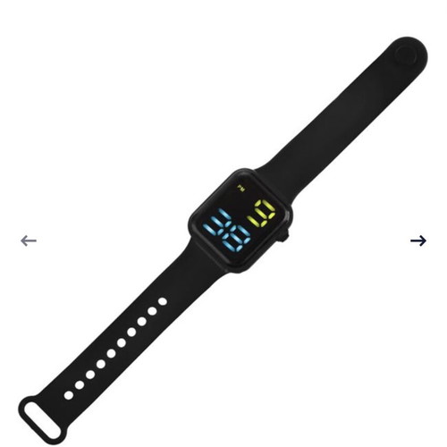 Watch new men's black