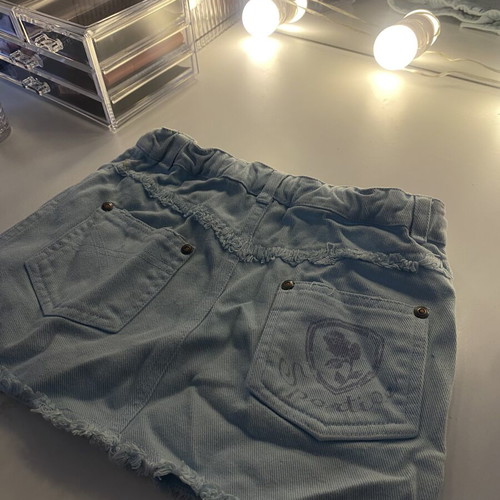 Skirt like new, blue, size 134 cm for 9 years old