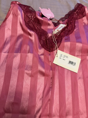 Karavan dress small with belt, wide fit, pink