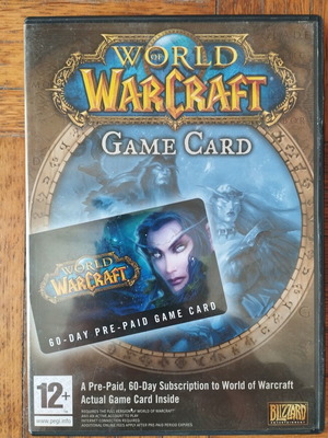 Κάρτα παιχνιδιού World of Warcraft για PC, συνδρομή 60 ημερών