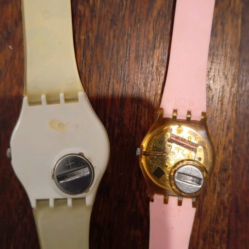 Swatch children's watches like new, set of 2