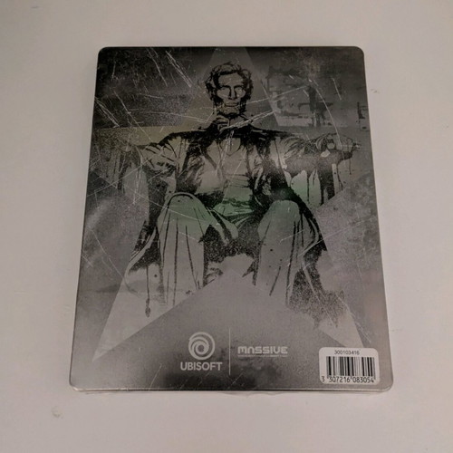 The Division 2 Official Steelbook sealed, empty