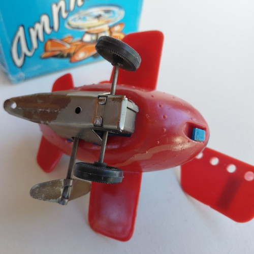 Amphibion Wind-Up Toy 1960s New Greek Made