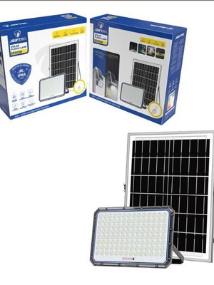 Jortan Solar Flood Lamp LED 3000W IP66 with Remote Control New