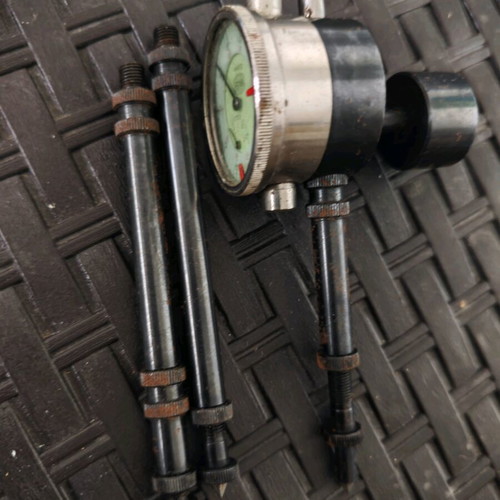 Mauser micrometer used with 0.01 mm accuracy
