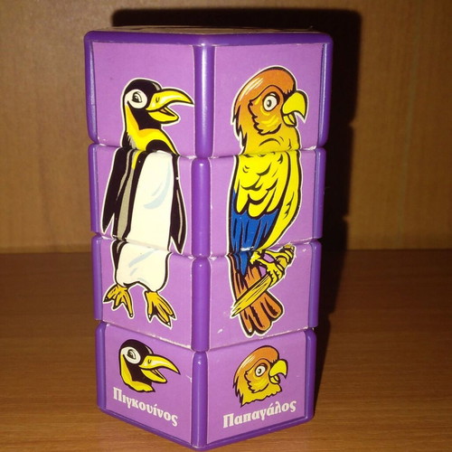 Junior Goodys body puzzle birds used