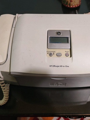 HP Officejet 4355 All-in-One multifunction printer used with sealed ink