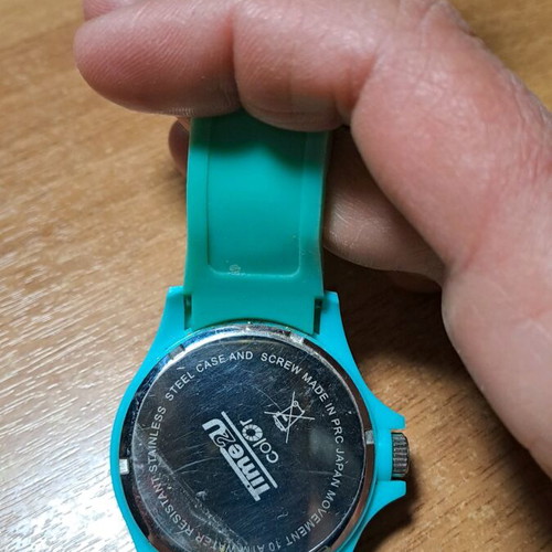 Women's watch like new with protective film, battery needed