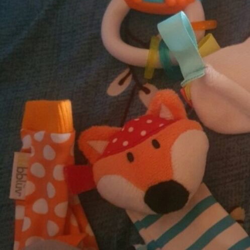 rattle with sound and light BABY CLEMENTONI