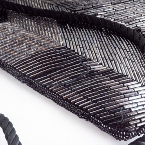Vintage Beaded Evening Shoulder Bag μεταχειρισμένη
