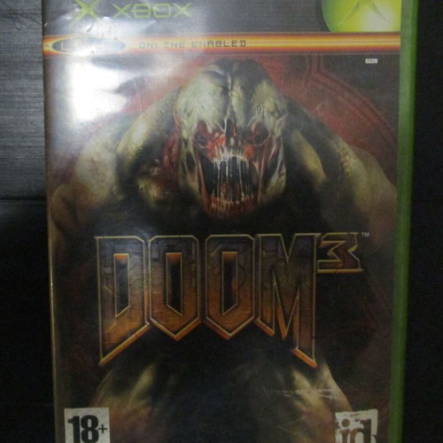 Doom 3 Xbox used action game in good condition