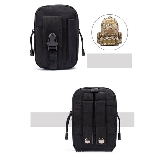 Hunting and outdoor activity bag new, black and green