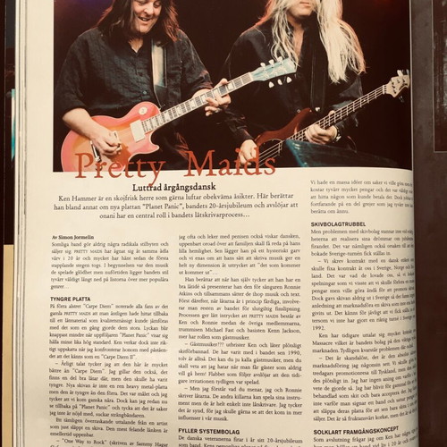 Sweden Rock #7 magazine 2002 in like new condition