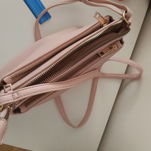 Crossbody bag pink like new