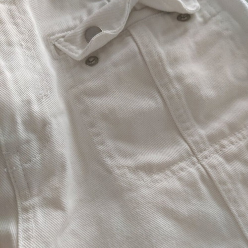 White denim Zara shorts new, size 36