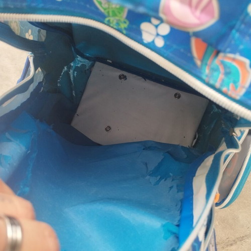 Paw Patrol Wheeled School Bag used with functional zippers