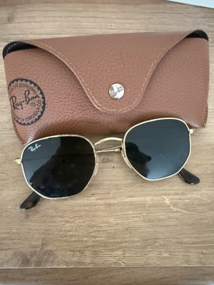 Ray-Ban Hexagonal sunglasses unisex gold frame used