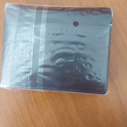 Men's leather wallet brown new