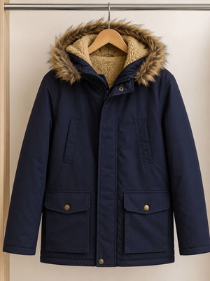 Blue children's jacket, ages 6-8