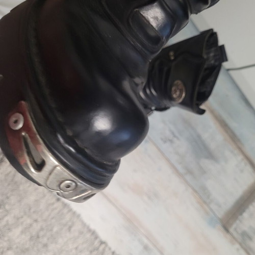 New Rock unisex leather boots size 43