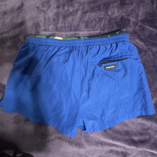 Diesel swim shorts size M, blue