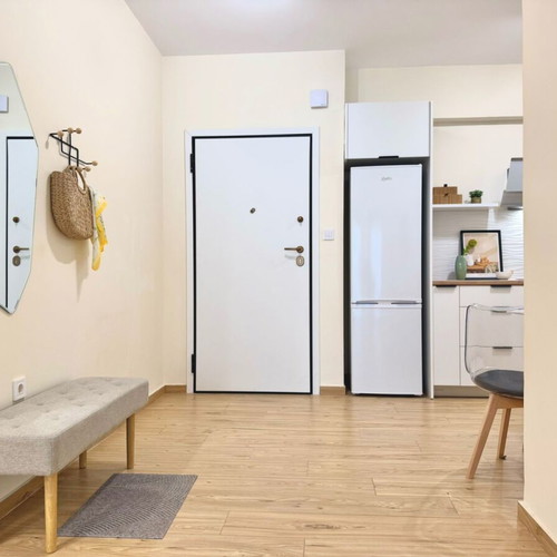 Apartment 55 sqm on 2nd floor with elevator, furnished, balcony