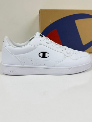 Champion New Court Low Cut маратонки нови, размер 45, бяло и черно