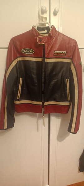 μπουφαν biker harley davidson