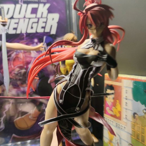 Anime PVC figures used, girls set