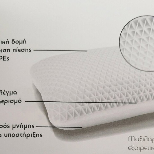 Palmaiki Airgrid pillow new with memory foam filling