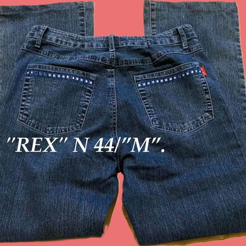Jeans Rex women's size 44/M like new, blue