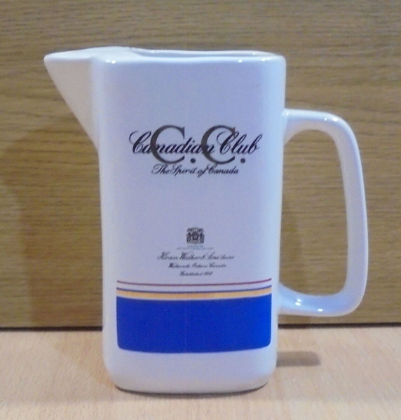 Canadian Club Whisky παλιά κεραμική κανάτα