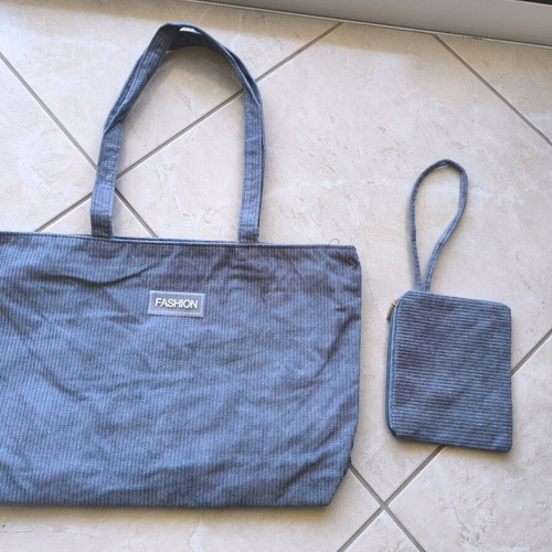 Women’s bag and wallet new, blue
