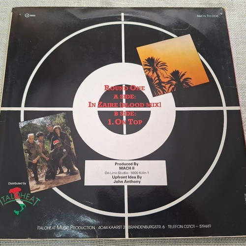 Round One In Zaire 12' μεταχειρισμένο, ηλεκτρονική μουσική