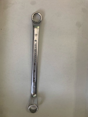 Facom 55 Deep Offset Double Polygon Wrench 16x17mm used