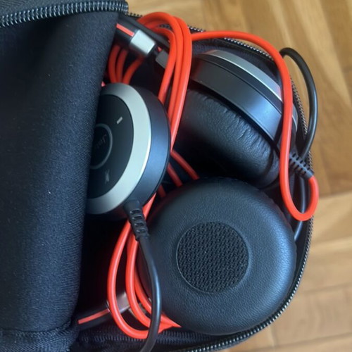Jabra headphones like new, wired