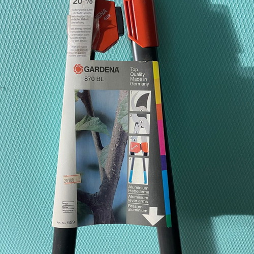 Gardena 870BL Pruner new for branches up to 45mm made in Germany No3