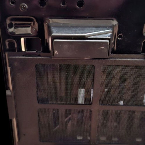 NZXT PC case used, black with glass and 2 fans, ATX motherboard
