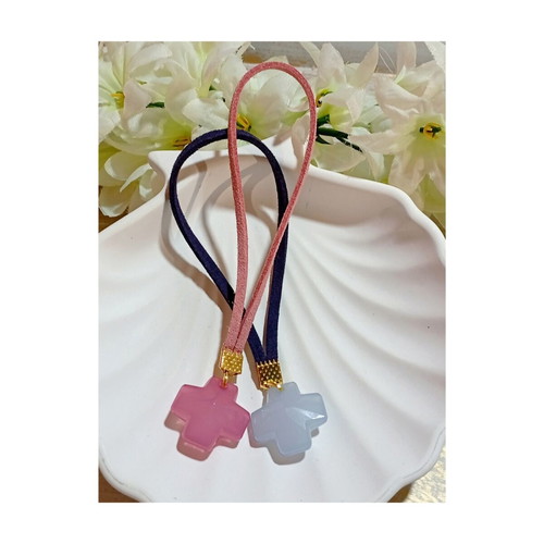 Handmade martyrika with suede cord in any color, per piece
