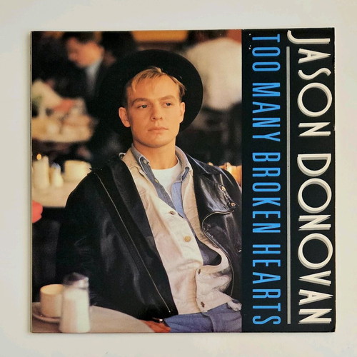 Jason Donovan Too Many Broken Hearts 12" Maxi Single Like New