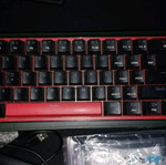 Redragon K617 FIZZ Gaming mechanical keyboard 60% like new with RGB lighting