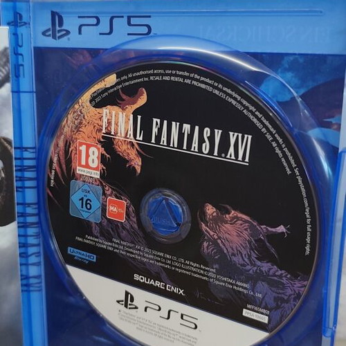 Final Fantasy 16 PS5 game, German edition