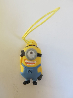 Minions "Stuart" figure used from "Despicable Me" with hanging hook