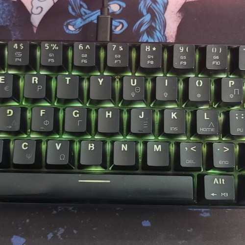 Motospeed CK61 mechanical keyboard like new