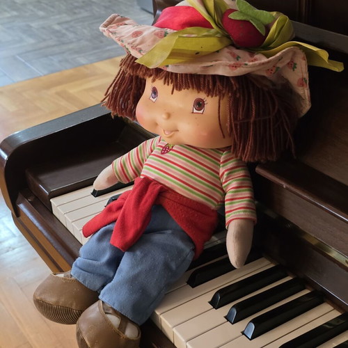 Strawberry Shortcake doll Lyra collectible used from 1980s