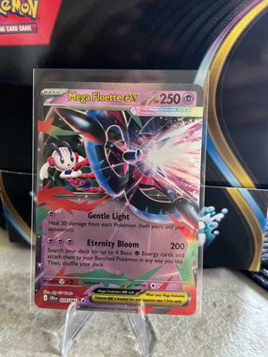 Mega Floette ex card like new Cri 035/086