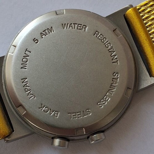 Raytheon Marine Quartz Alarm Watch like new, Japan, date function