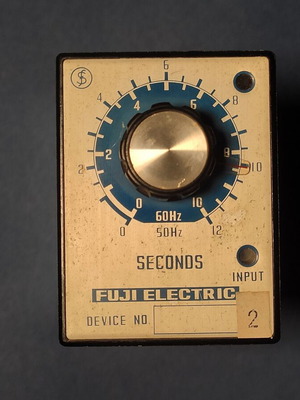 Fuji Electric Analog Motor Timer used