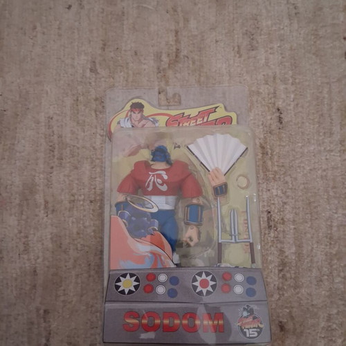 Sodom figure from Sota Toys, new, Street Fighter